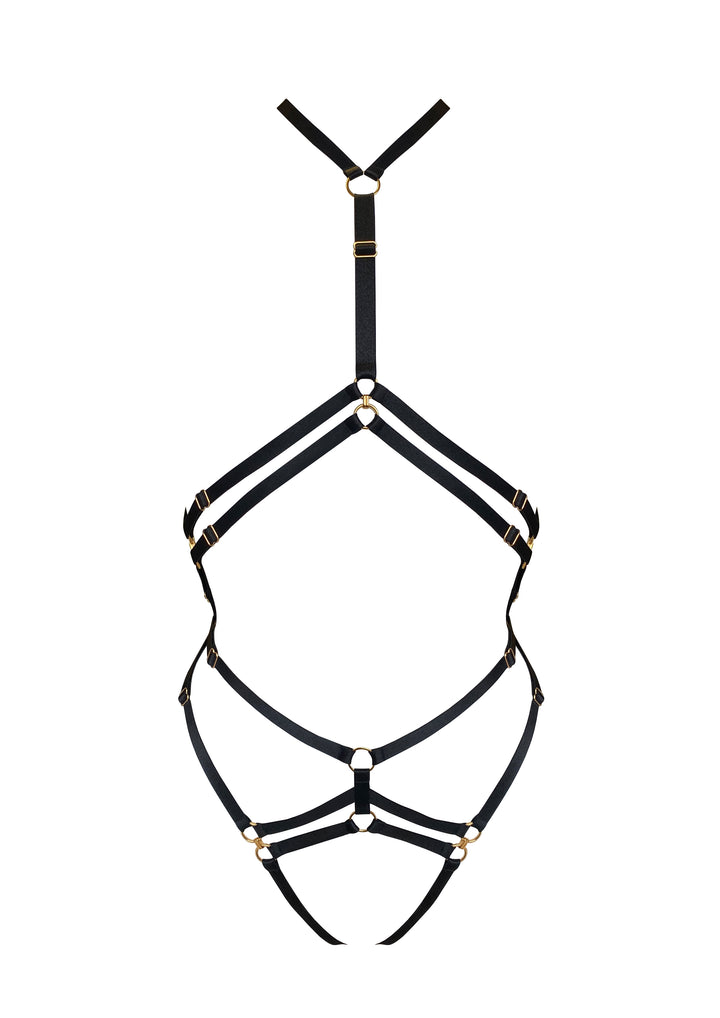 Bordelle Circe Body Harness Black