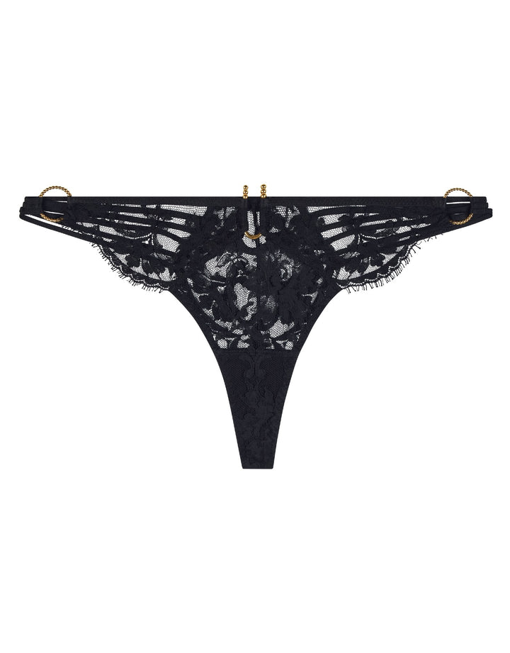 Aubade Under Your Spell Tanga, Ultra Black