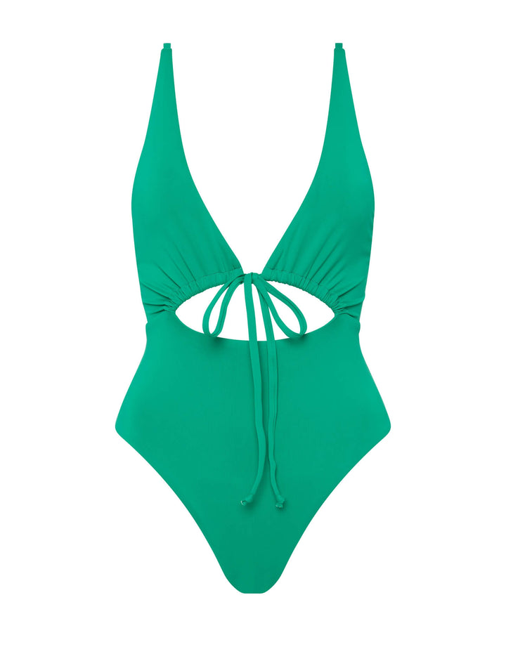 Bondi Born Alma One Piece - Emerald Green