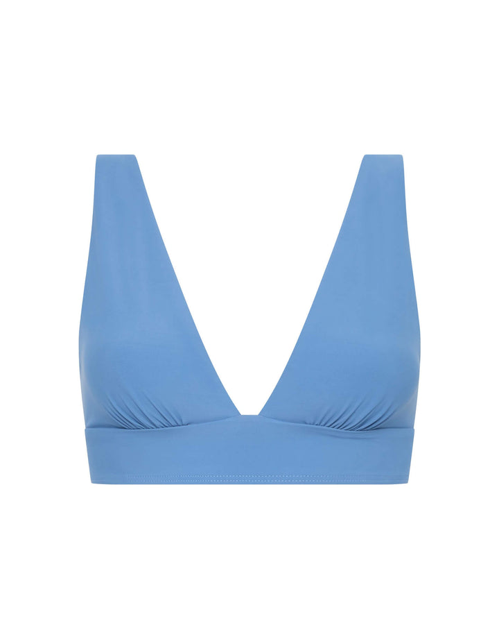Bondi Born Amelia Bikini Top - Delft Blue