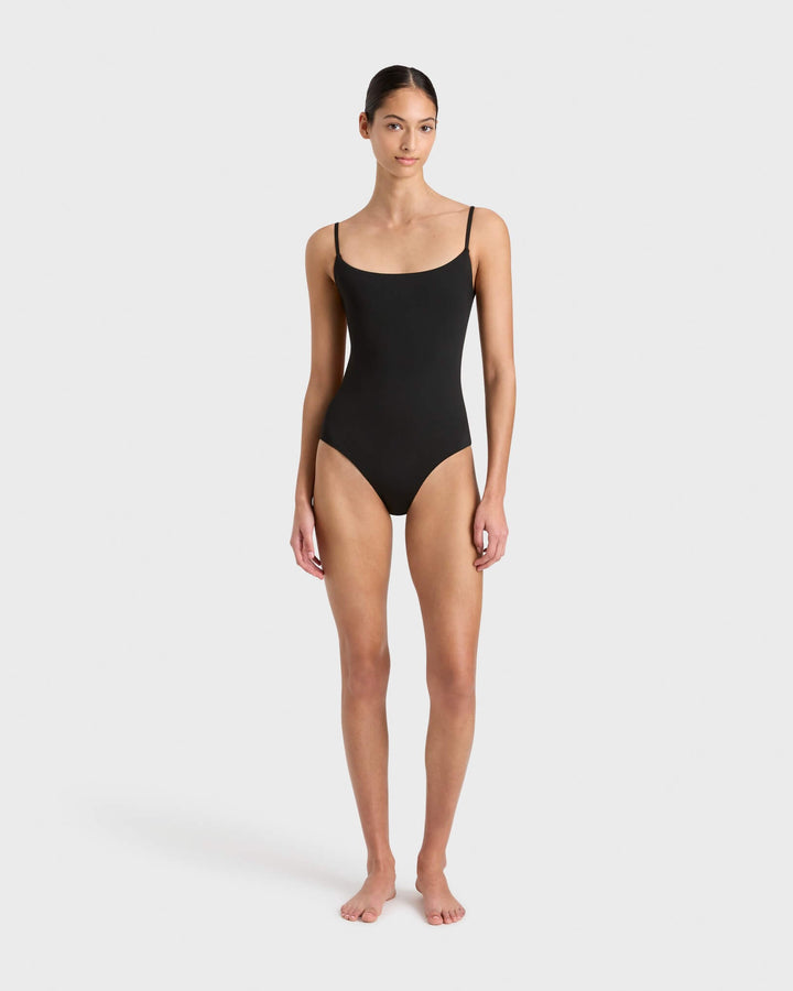 Bondi Born Bianca One-Piece in Black – Chic & Sculpting | Shop Catriona