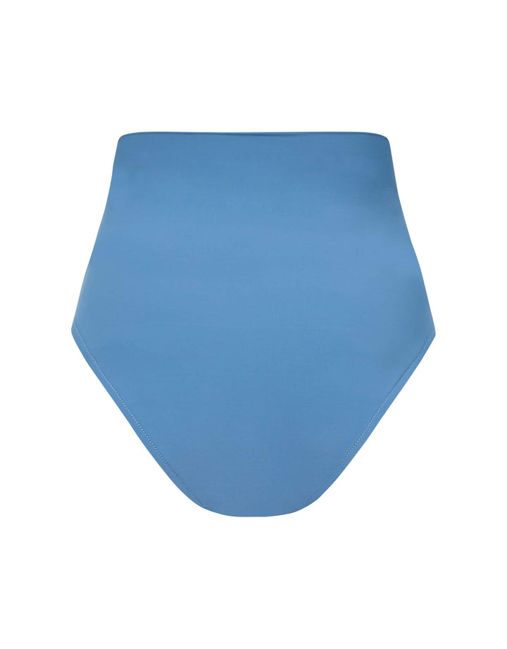 Bondi Born Faith High Waist Bikini Bottom - Delft Blue