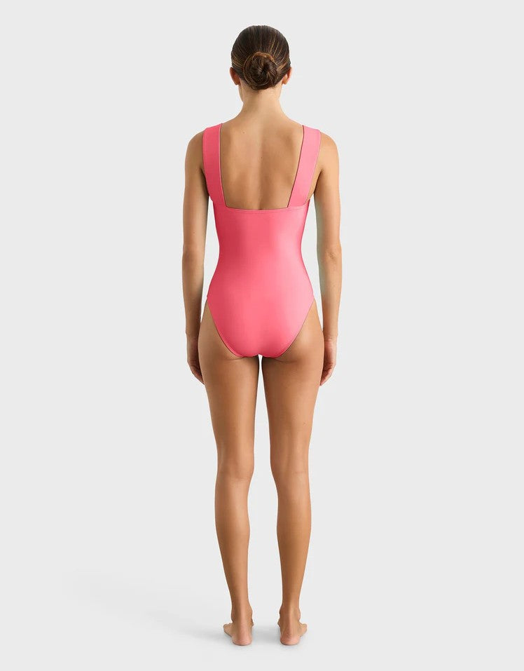Bondi Born Gwen One Piece - Rose Pink