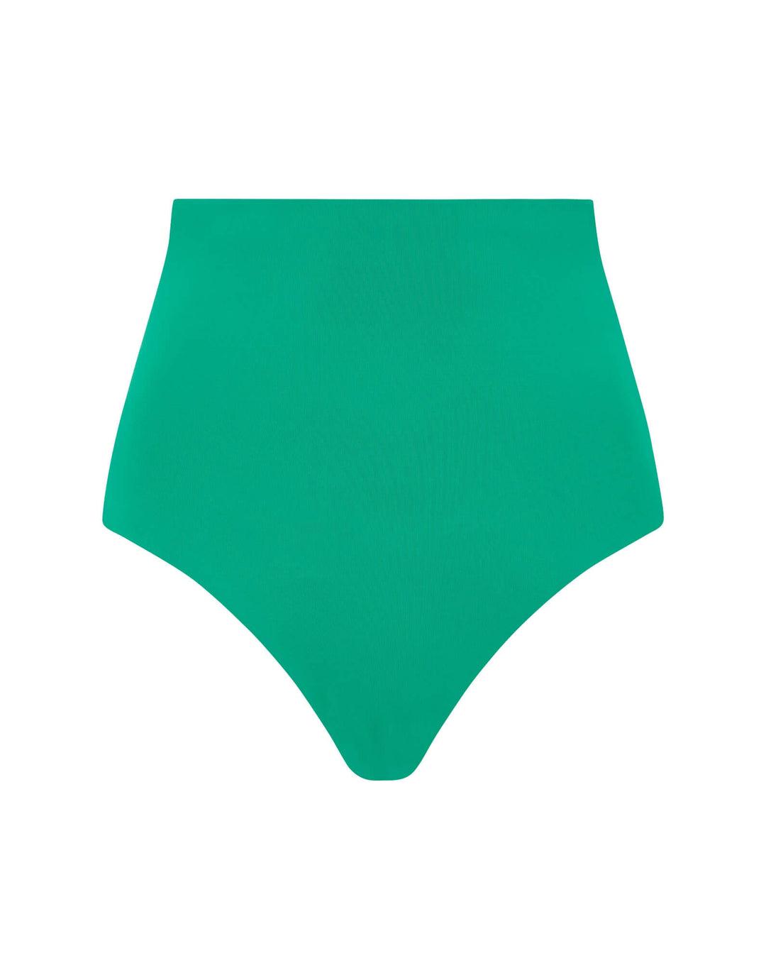 Bondi Born Lenora High Waisted Bikini Bottom Emerald - Green