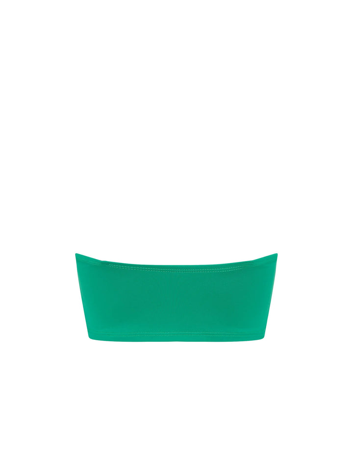 Bondi Born Sandy Bandeau Bikini Top Emerald - Green