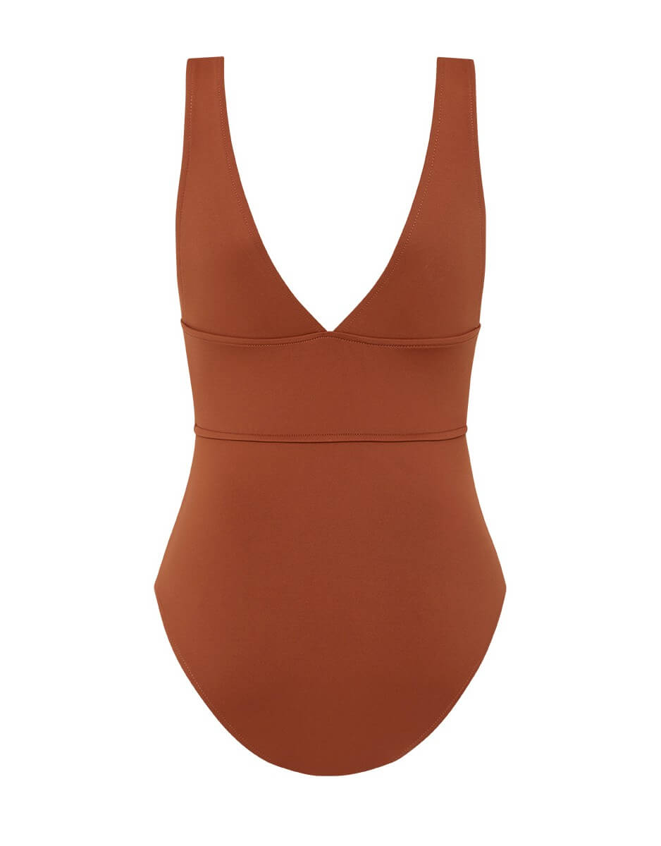 Bondi Born Victoria One Piece Swimsuit, Copper