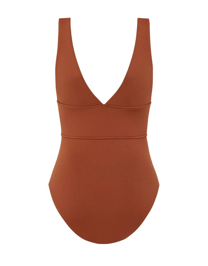 Bondi Born Victoria One Piece Swimsuit, Copper