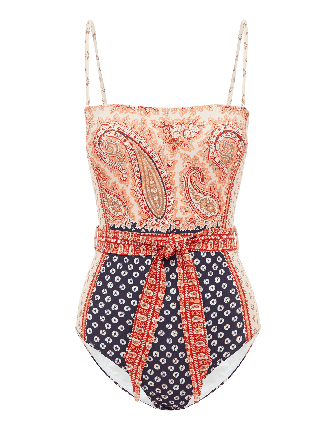 Boteh Cravat Panayiota Op One Piece - Travertine Print