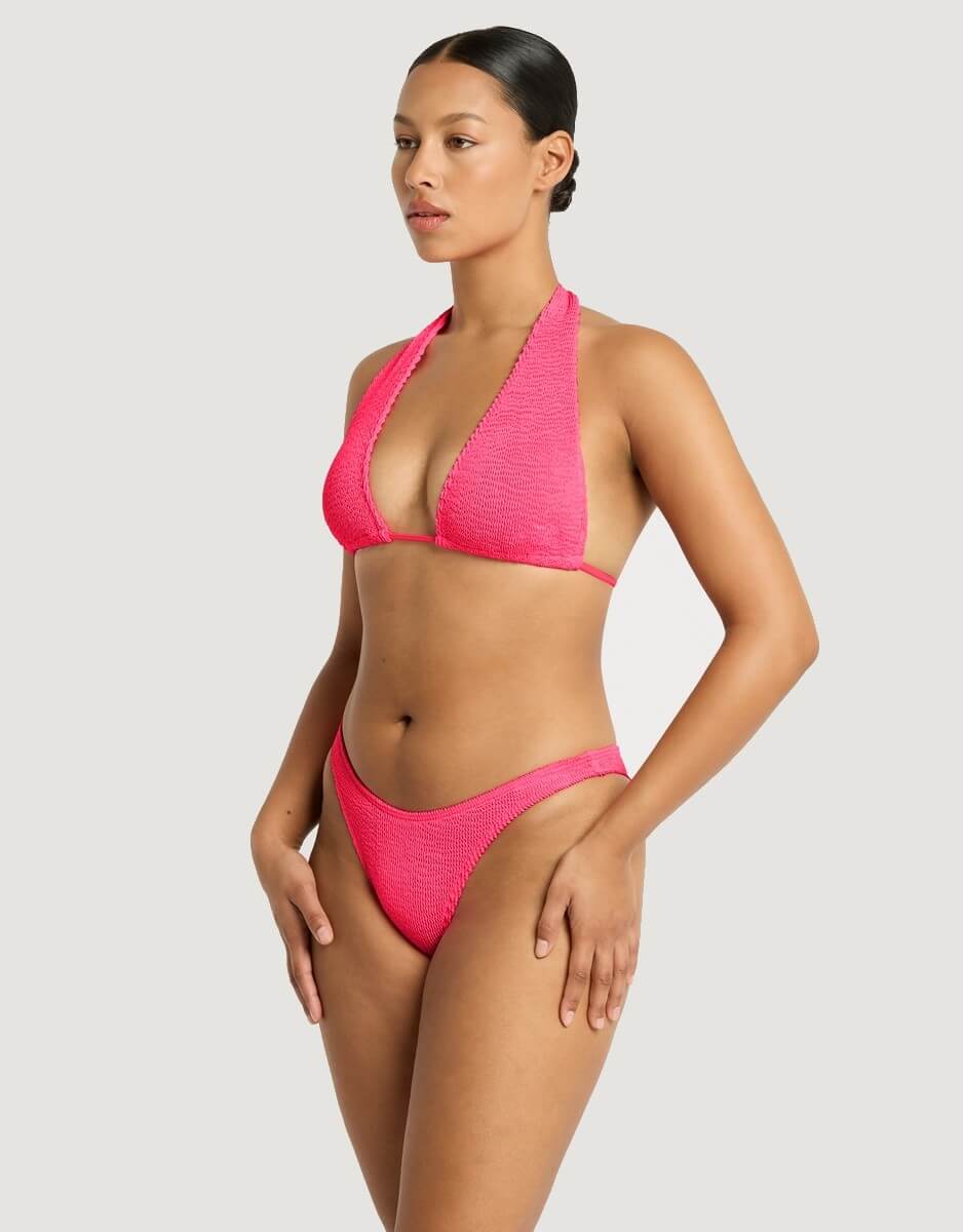 Bond Eye Scene Bikini Bottom Neon Azalea pink