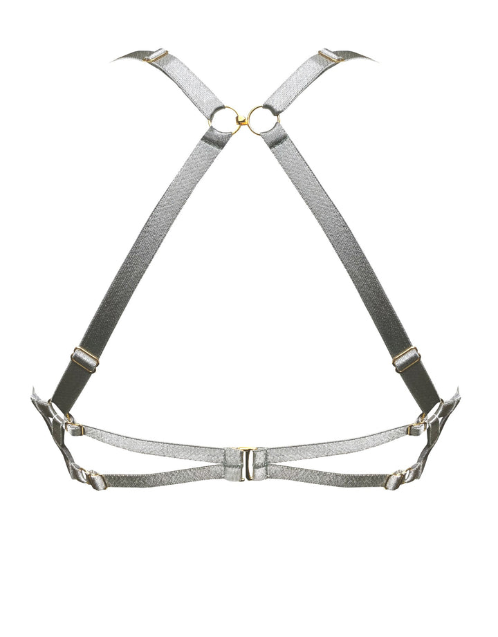 Bordelle Alta Balconette Bra Platinum Grey