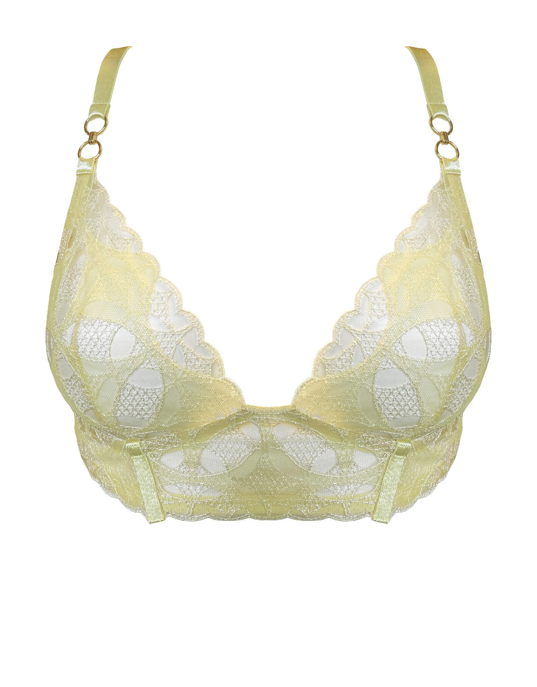 Bordelle Alto Soft Cup Bra Lemon Yellow