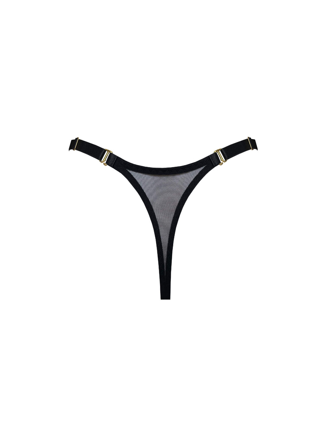 Bordelle Retta Thong Black - Designer Luxury Lingerie