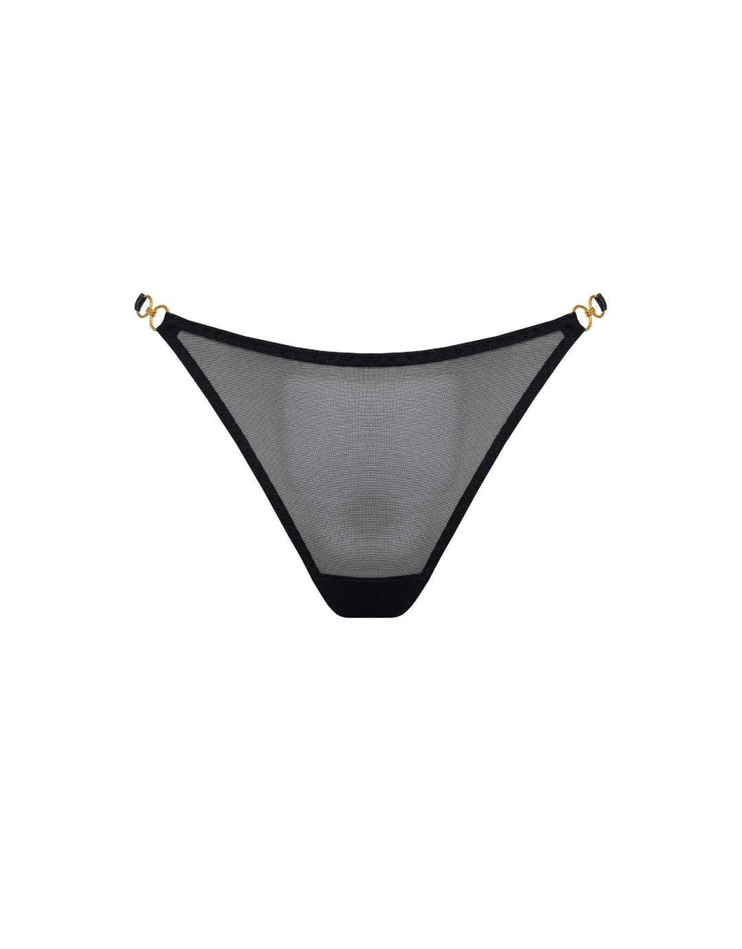 Bordelle Retta Thong Black - Designer Luxury Lingerie