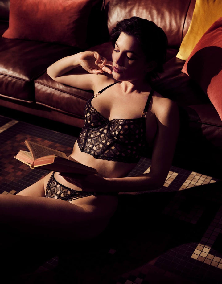 Bordelle Alta Thong Black