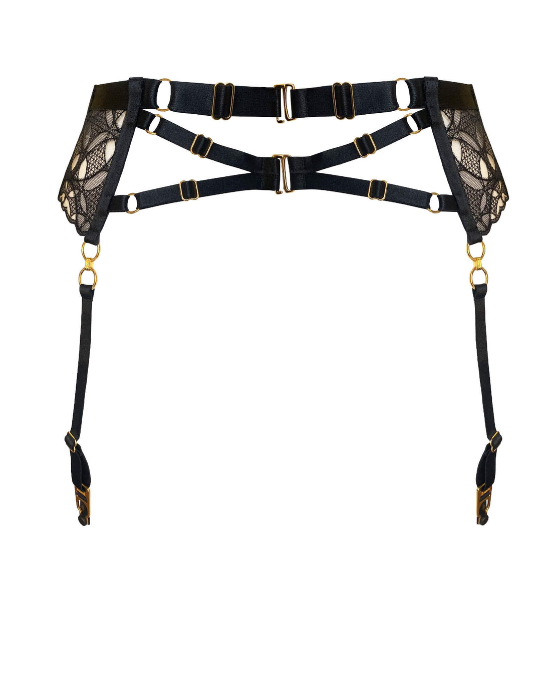 Bordelle Alta Suspender Black
