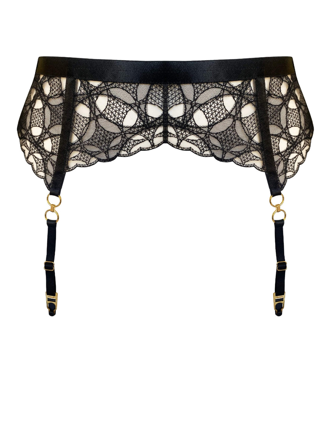 Bordelle Alta Suspender Black