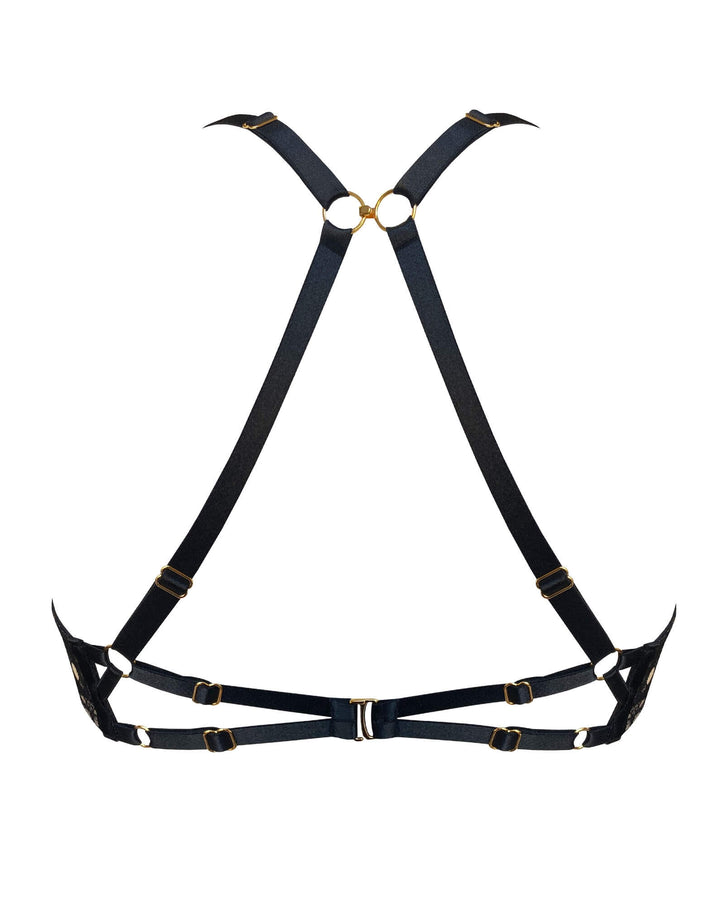 Bordelle Alta Balconette Bra Black