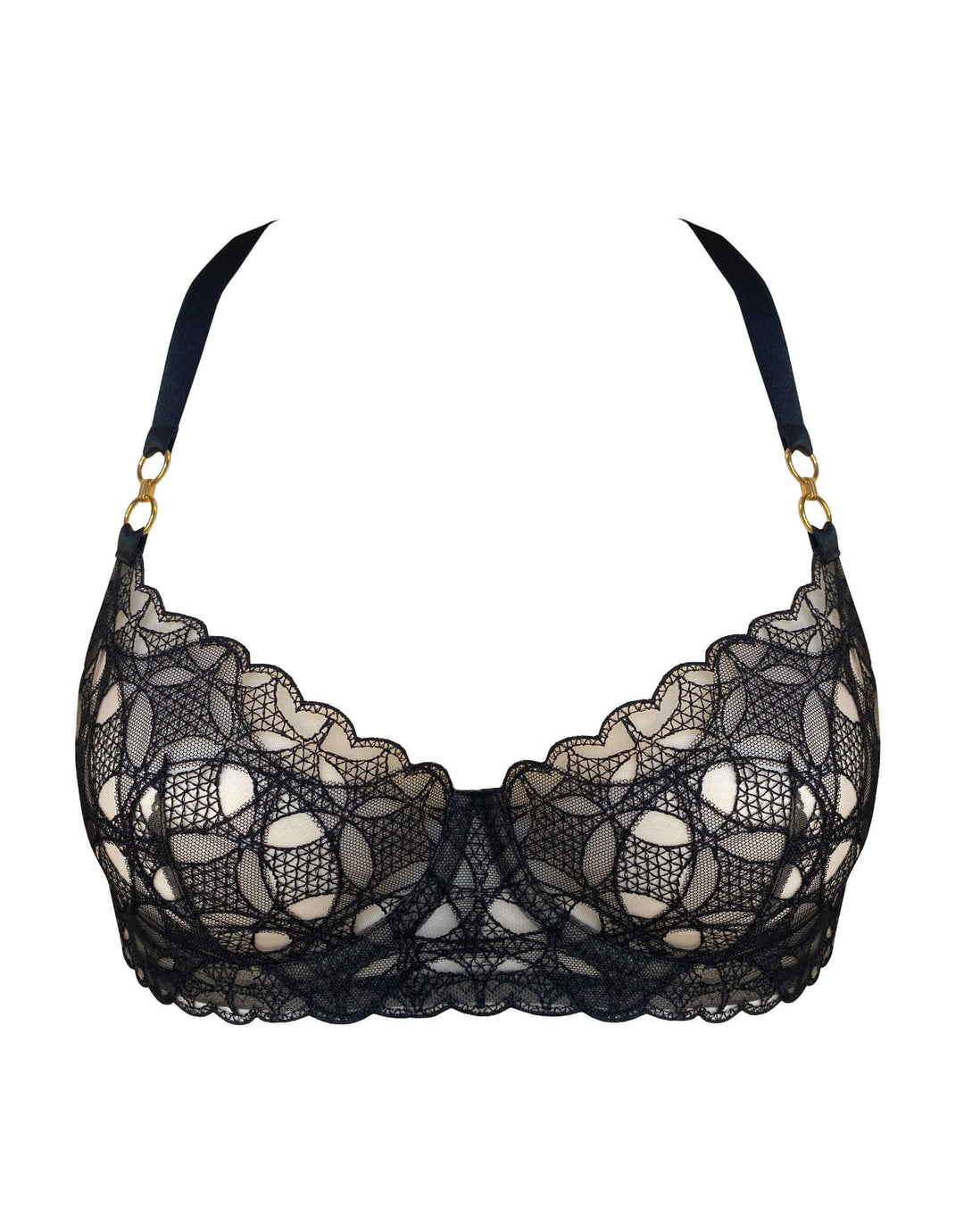 Bordelle Alta Balconette Bra Black