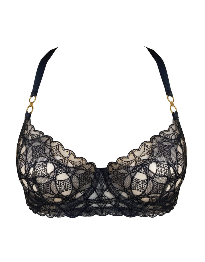 Bordelle Alta Balconette Bra Black