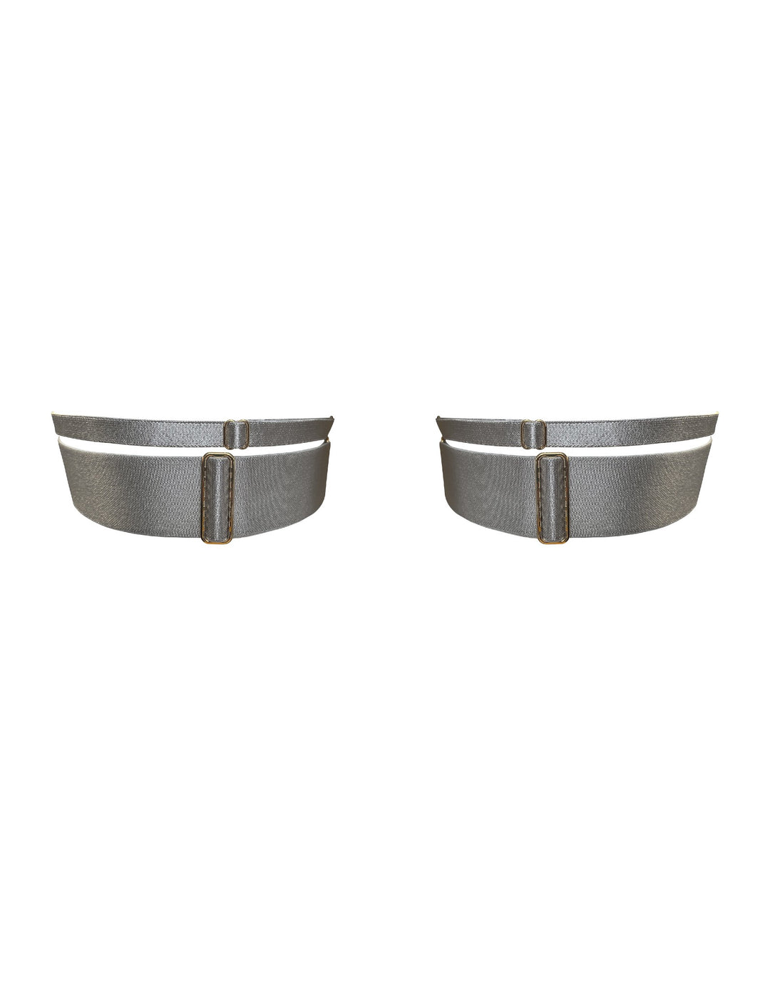 Bordelle Alta Garters Platinum