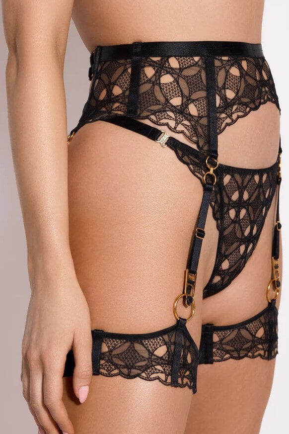 Bordelle Alta Thong Black