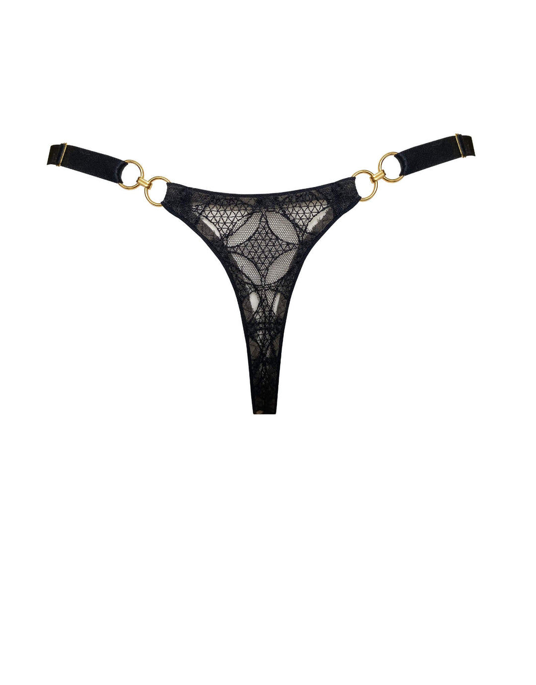 Bordelle Alta Thong Black