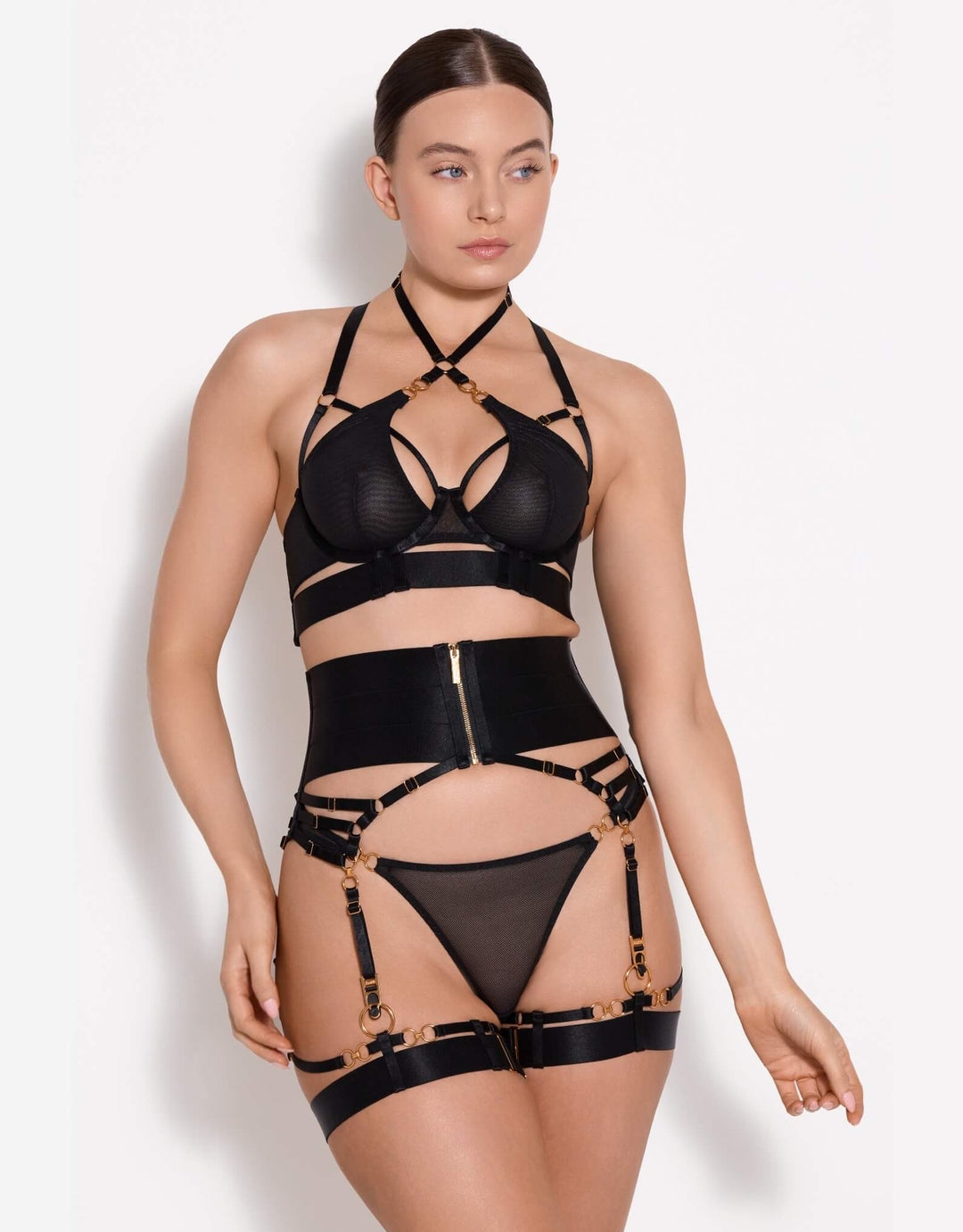 Bordelle Cadi Bodice Bra Black