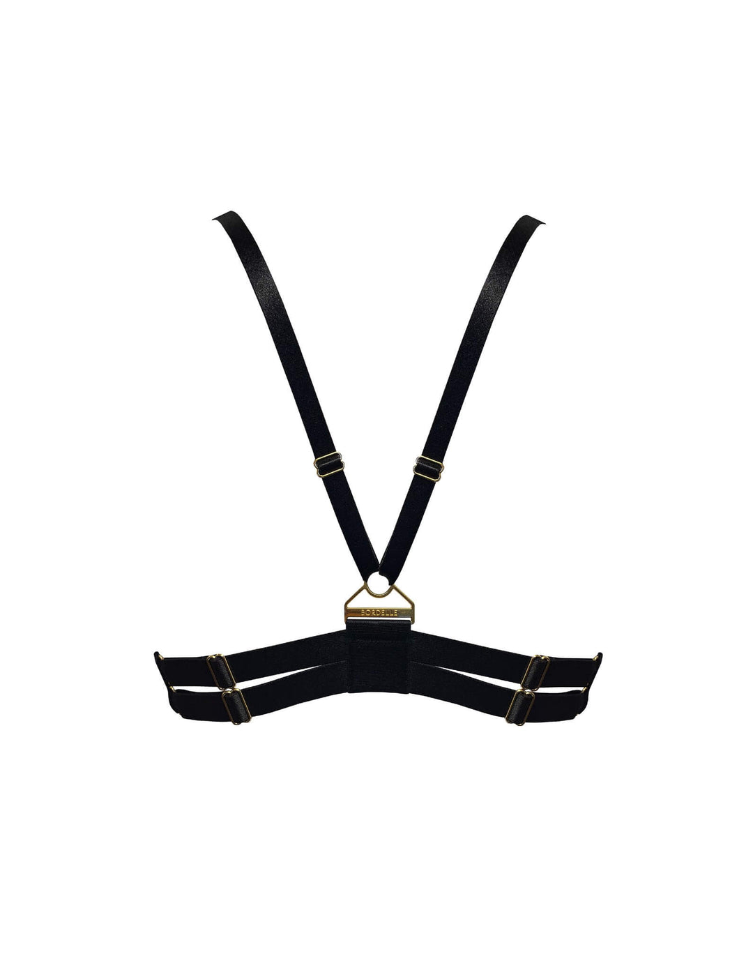 Bordelle Retta Soft Triangle Bra Black - Luxury Designer Lingerie