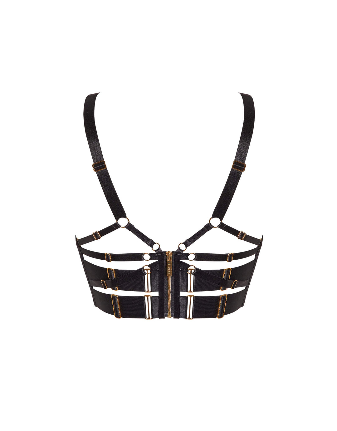 Bordelle Tierra Longline Bodice Bra Black