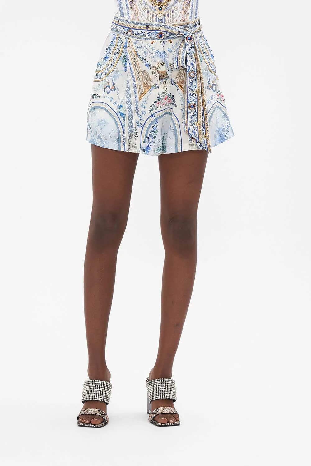 Camilla Tuck Front Shorts, Season of the Siren  - Blue