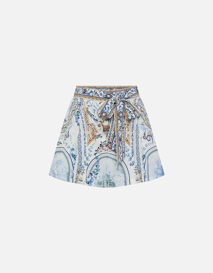 Camilla Tuck Front Shorts, Season of the Siren  - Blue