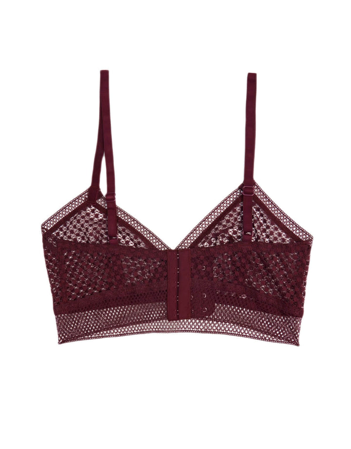 Else Bella Soft Cup Triangle Bra - Deep Purple