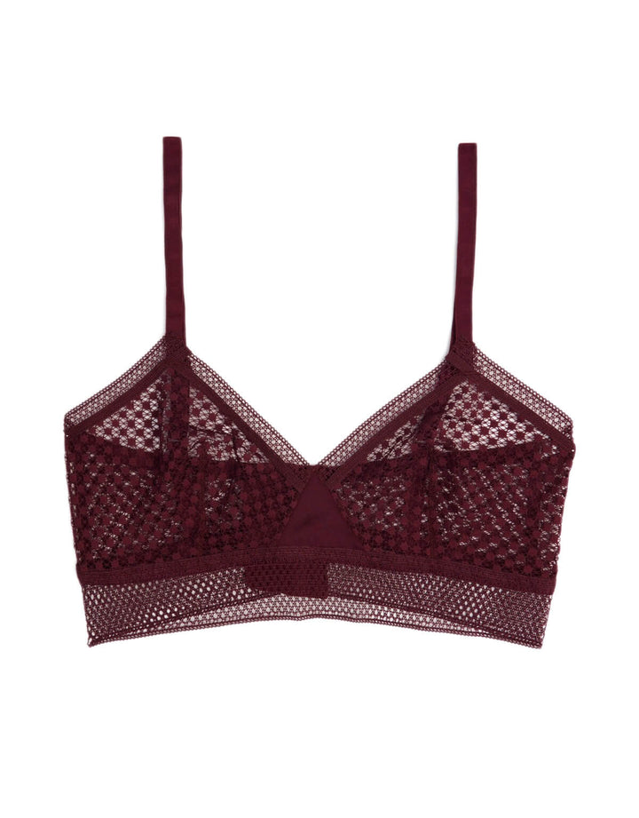 Else Bella Soft Cup Triangle Bra - Deep Purple