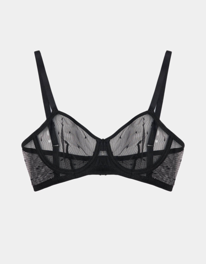 Else Kate Cup Underwire Bra - Black
