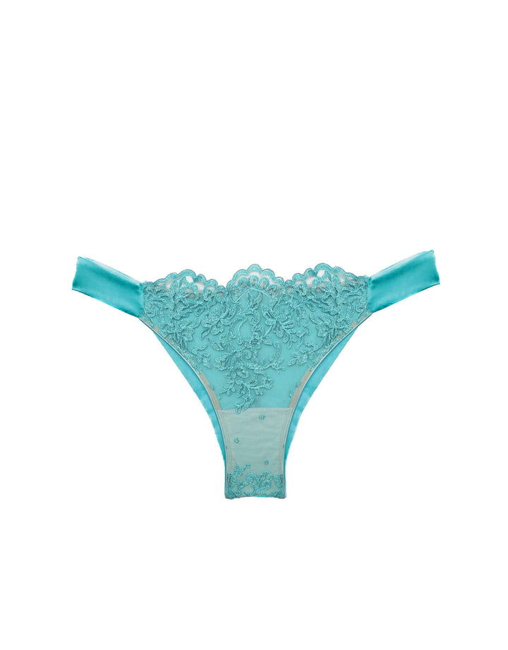 I.D. Sarrieri Royal Jewel Thong in Aquamarine