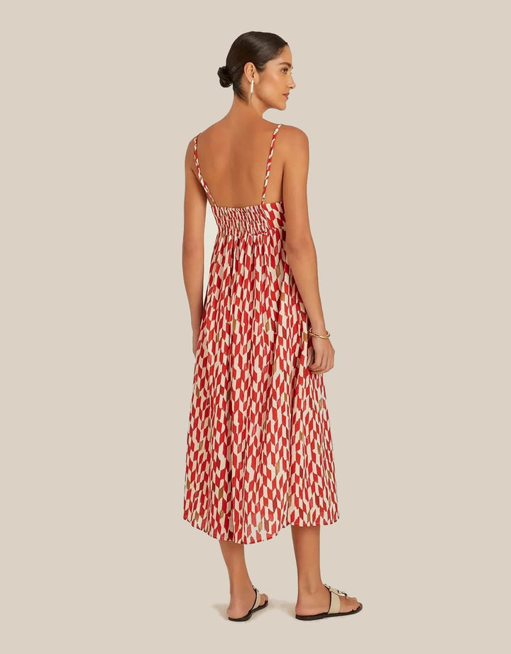 Summer Dress in Jaipur Print