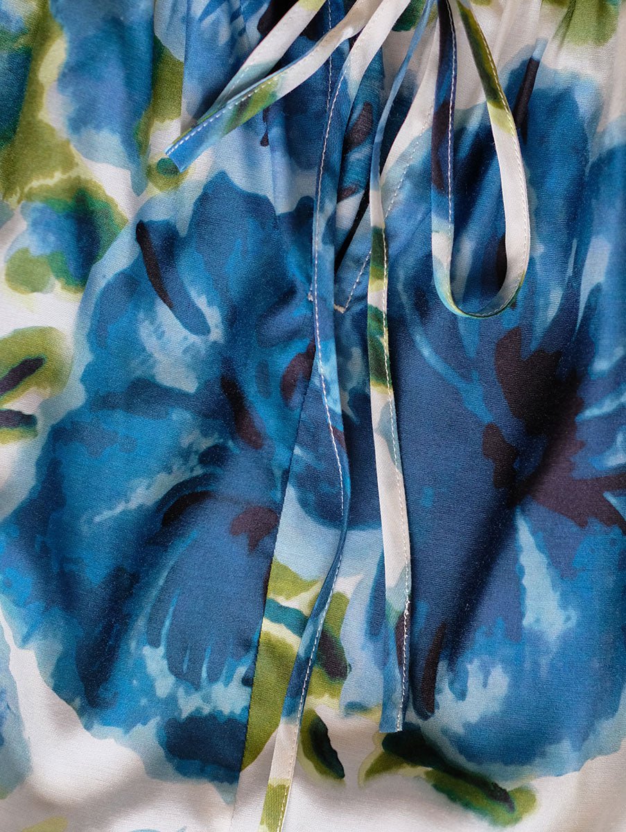 Marseille Floral Blue