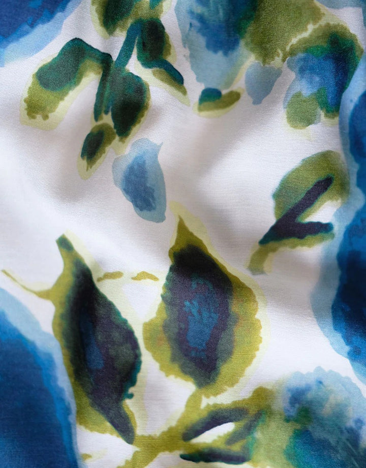 Peony Swimwear Pleated Pant, Marseille