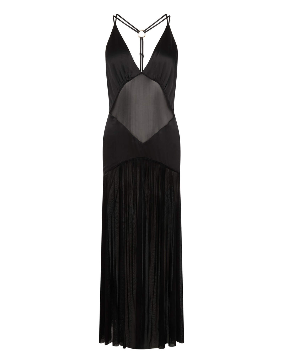Sleeping with Jacques Diana Slip Dress - Black