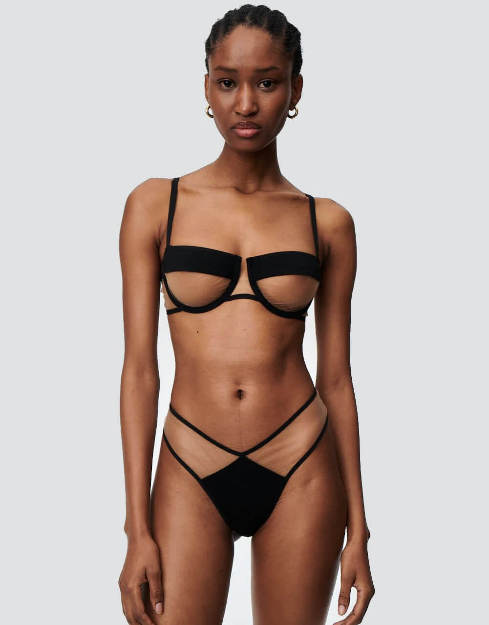 Undress Code Deja Vu Thong Black