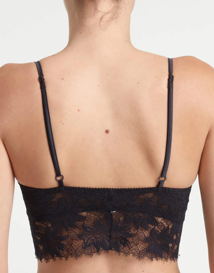 Yasmine Eslami Annabelle lace Longline Bralette