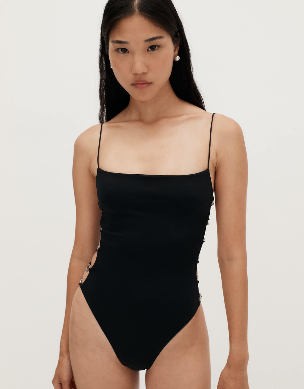 Ziah Bravissimo Hardware One Piece Swimsuit
