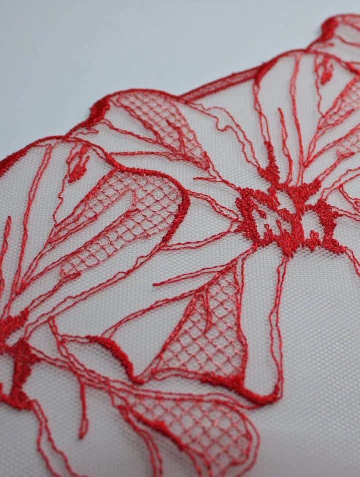 Fleur of England Rosa Babydoll Embroidered Pink luxury European lingerie