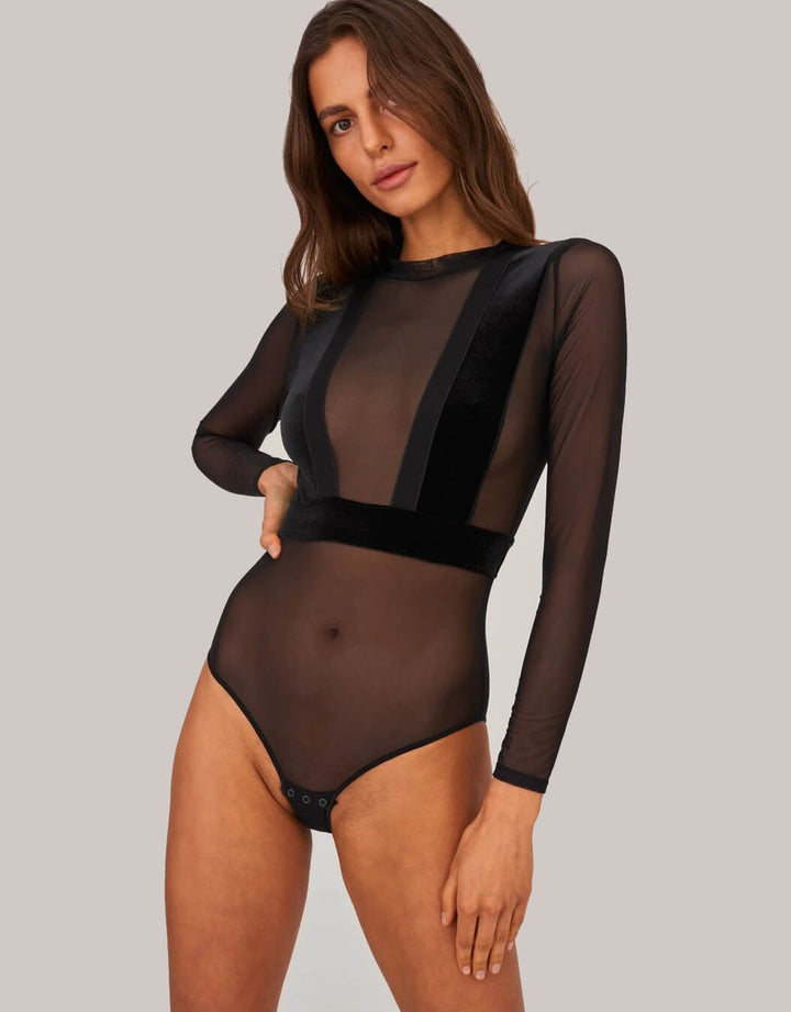 Undress Code It Suits You Bodysuit Black