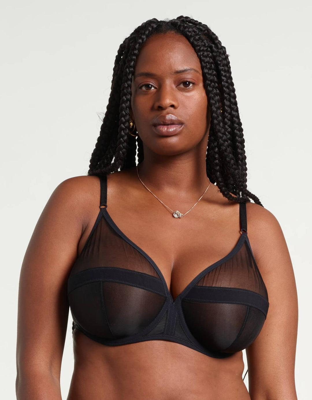 Yasmine Eslami Serena Underwire Bra Black