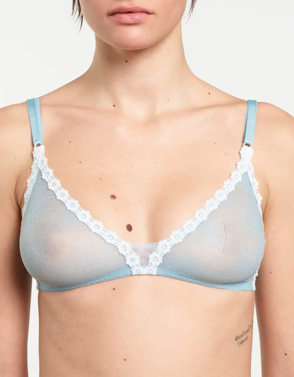 Yasmine Eslami Tamara Soft Bra Glacier