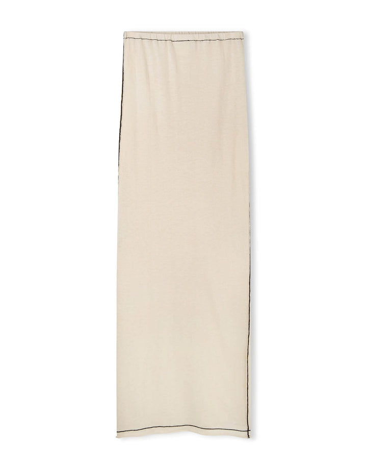 Zulu and Zephyr Stone Contrast Knit Skirt