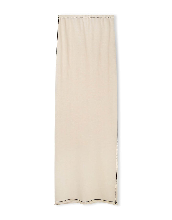 Zulu and Zephyr Stone Contrast Knit Skirt