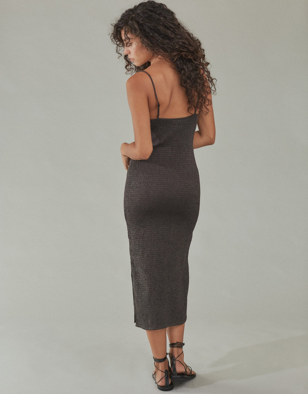 Acacia Dylan Organic Cotton Dress Carob