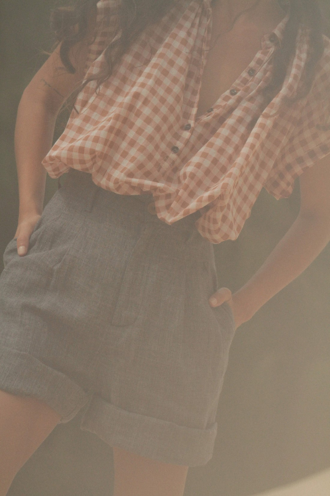 Acacia Tash Short in Bristol Cotton Hemp
